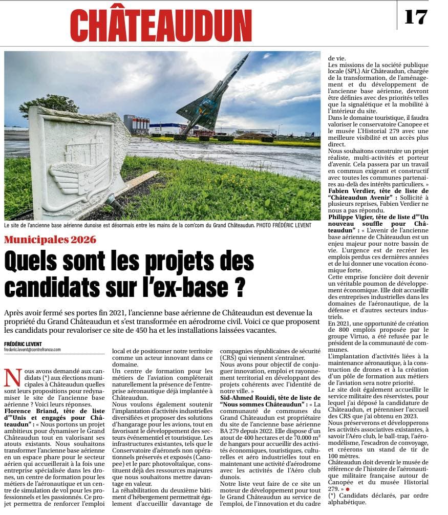 L’ancienne base aérienne : un potentiel à transformer