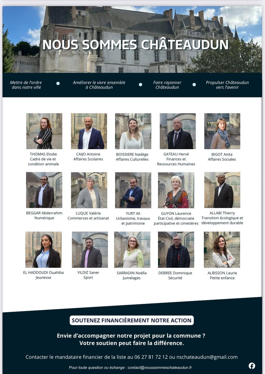 Présentation des adjoints et délégations